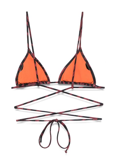 Brown tiger-print bikini top Reina olga - women REINA OLGA | MIAMITOPBROWNTIGER